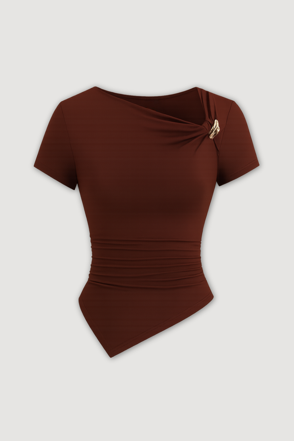 Élégance Chocolat Asymétrique