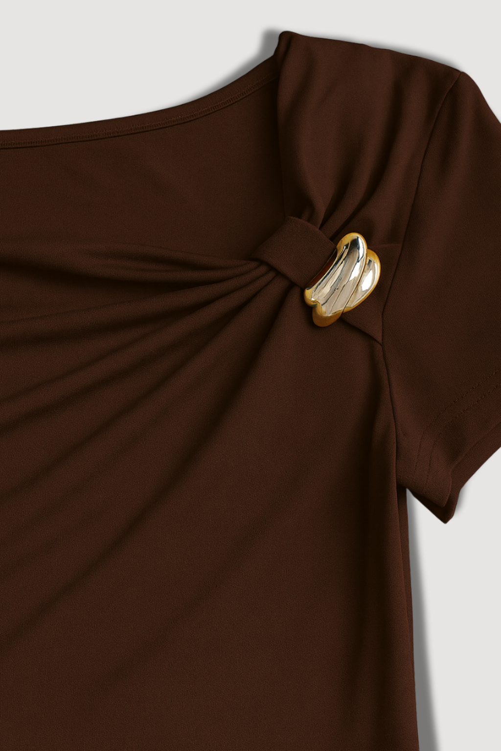 Élégance Chocolat Asymétrique